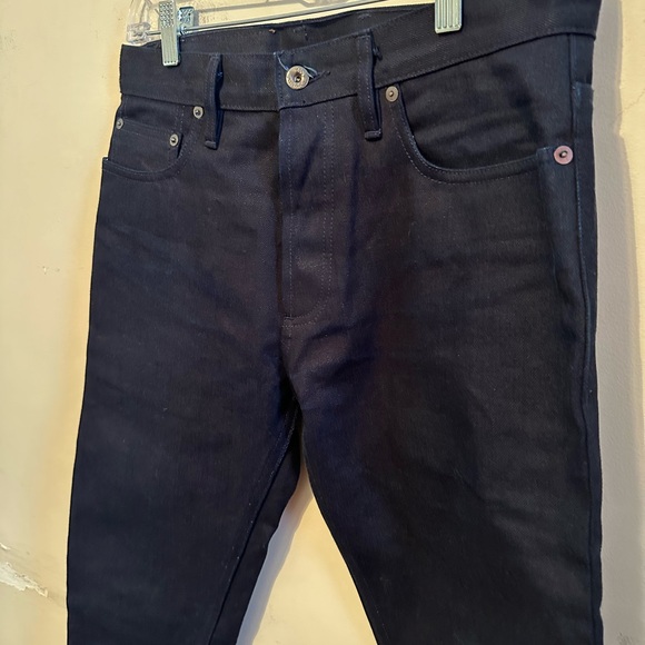 3Sixteen ST-120X Raw Selvedge Denim Jeans Men’s Size 31 Made In USA - Picture 2 of 10